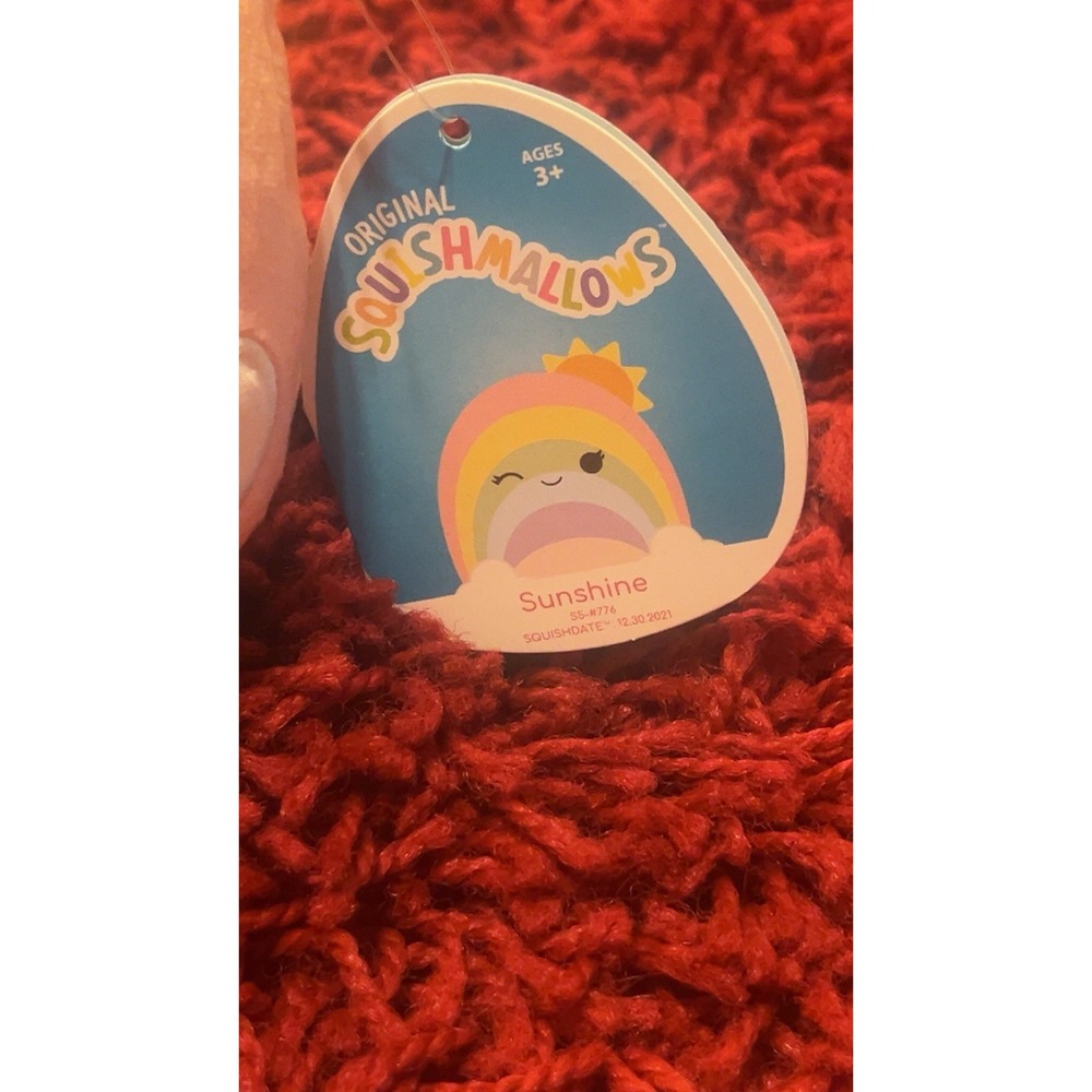 Squishmallows Sunshine the Rainbow 5" NWTOfficial Kellytoy Sunshine - Picture 2 of 7